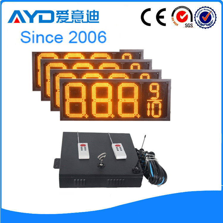 LED GAS PRICE SIGNS CASE
